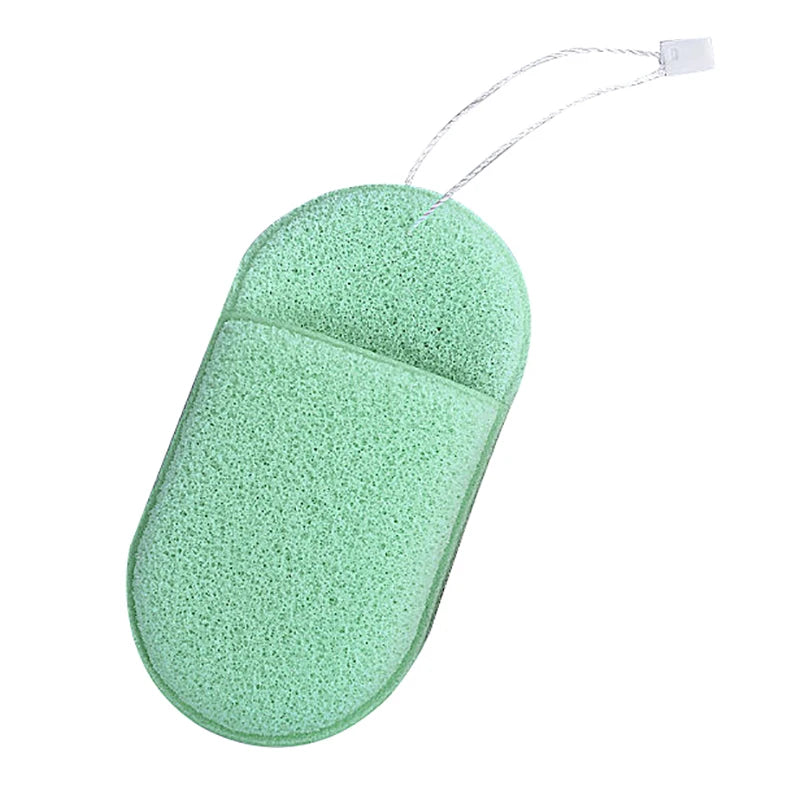 Natural Exfoliating Face Wash Cleansing Puff Flutter Sponge Deep Remover to Black Headband Cosmetic Sponges Facial Clean Tool