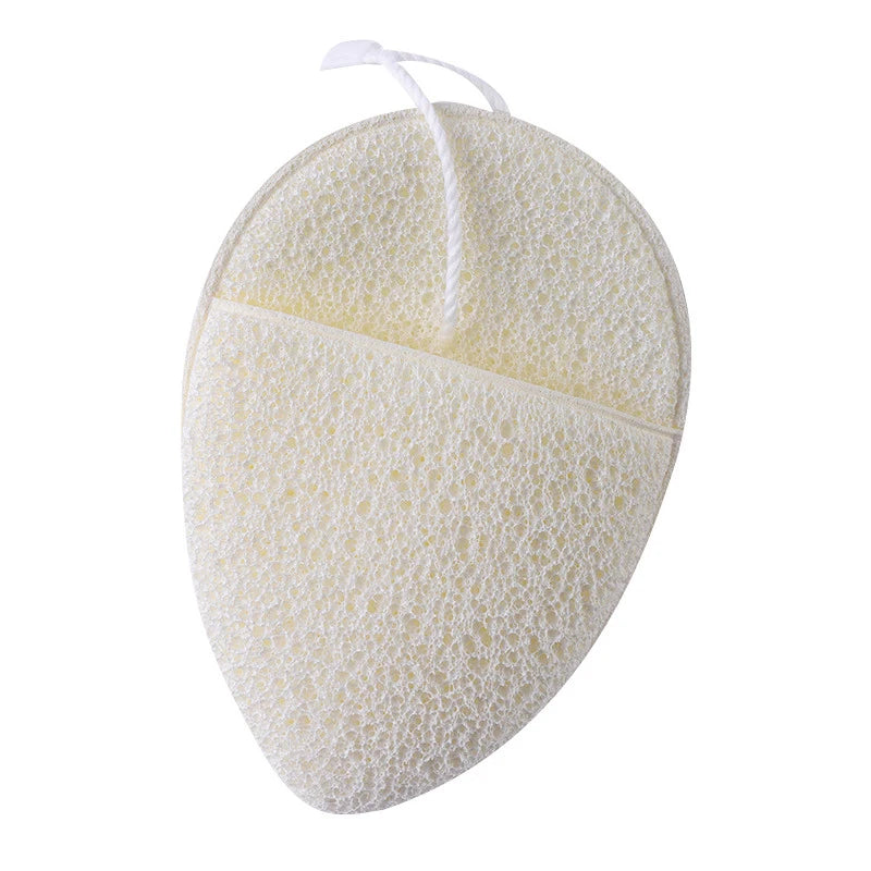 Natural Exfoliating Face Wash Cleansing Puff Flutter Sponge Deep Remover to Black Headband Cosmetic Sponges Facial Clean Tool